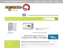 Tablet Screenshot of elektrikshop.at